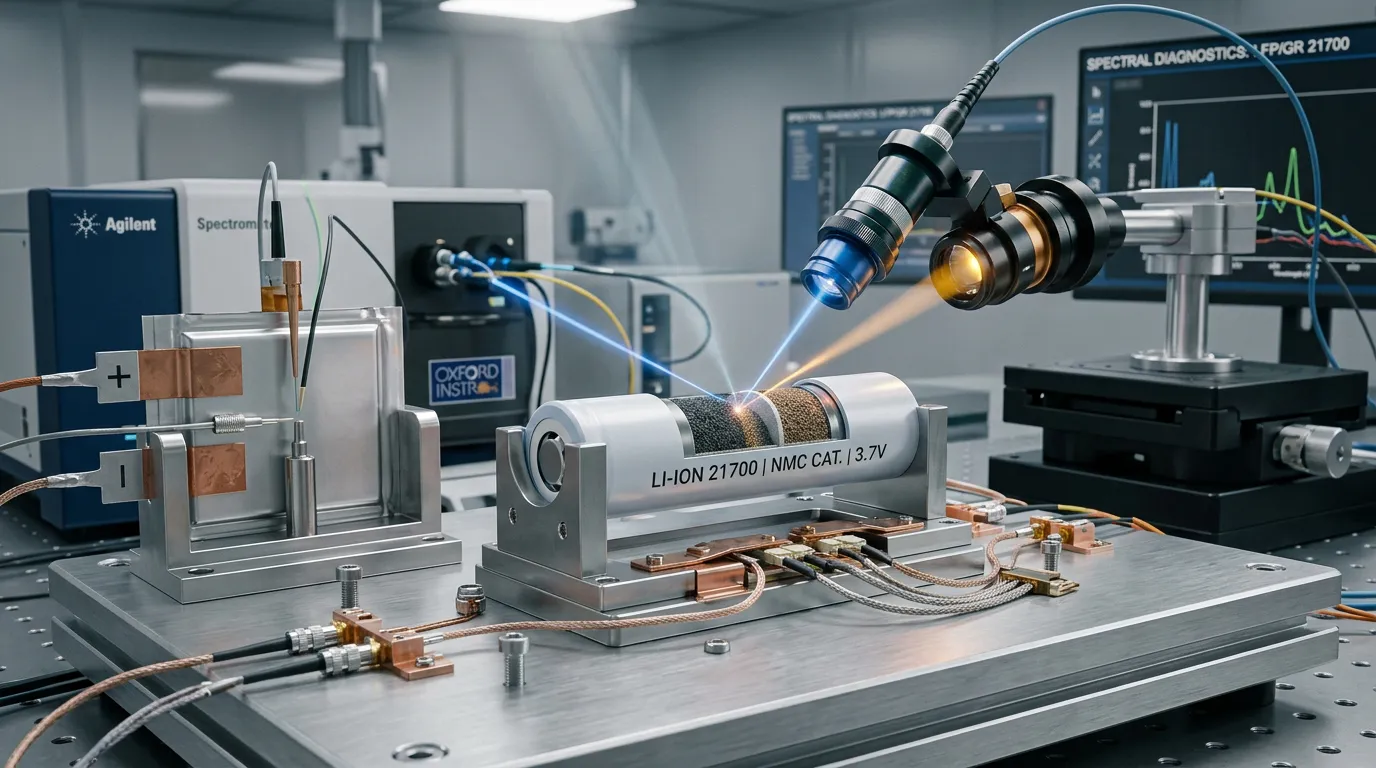 Präzisionsvorrichtung zur Analyse von Lithium-Ionen-Zellen im Labor