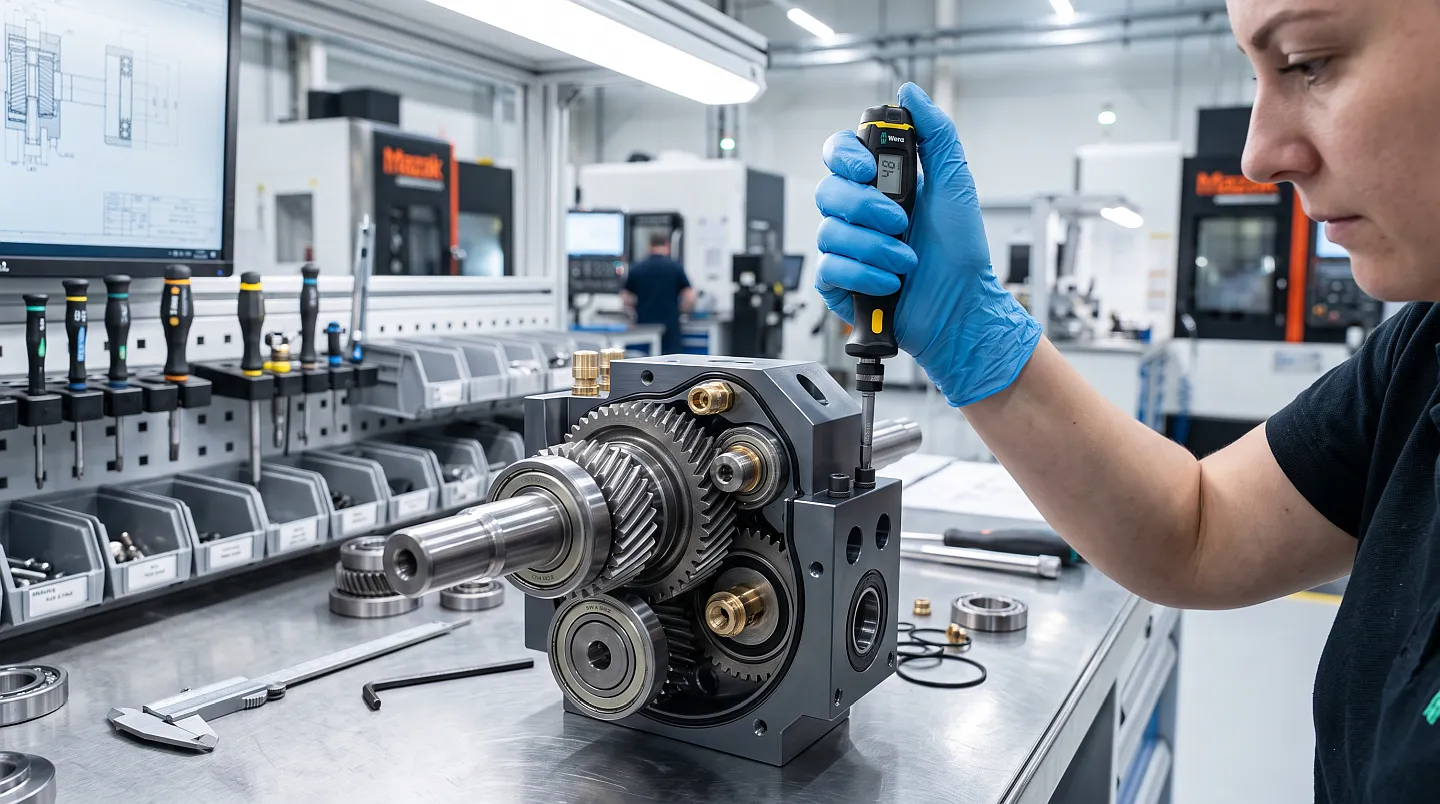 Fertigung mechanischer Bauteile und Montage von Baugruppen
